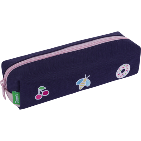 Trousse Joy violette Tann’s - 21 cm