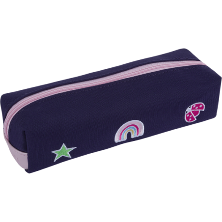Trousse Joy violette Tann’s - 21 cm
