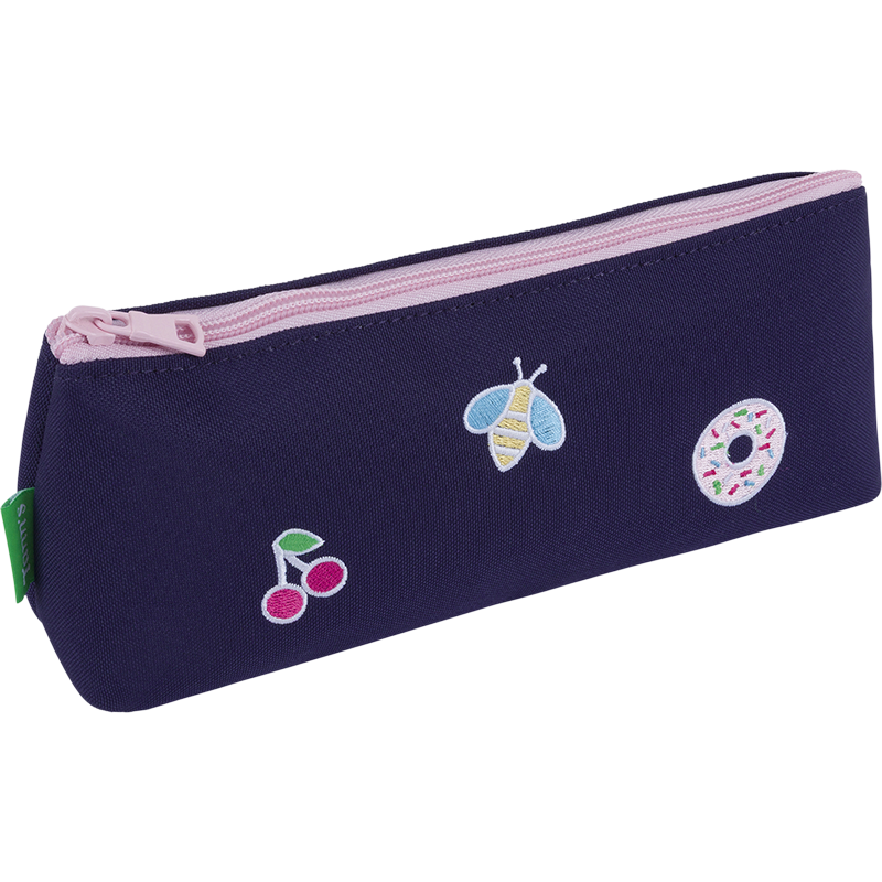 Trousse Joy violette Tann’s - 21 cm