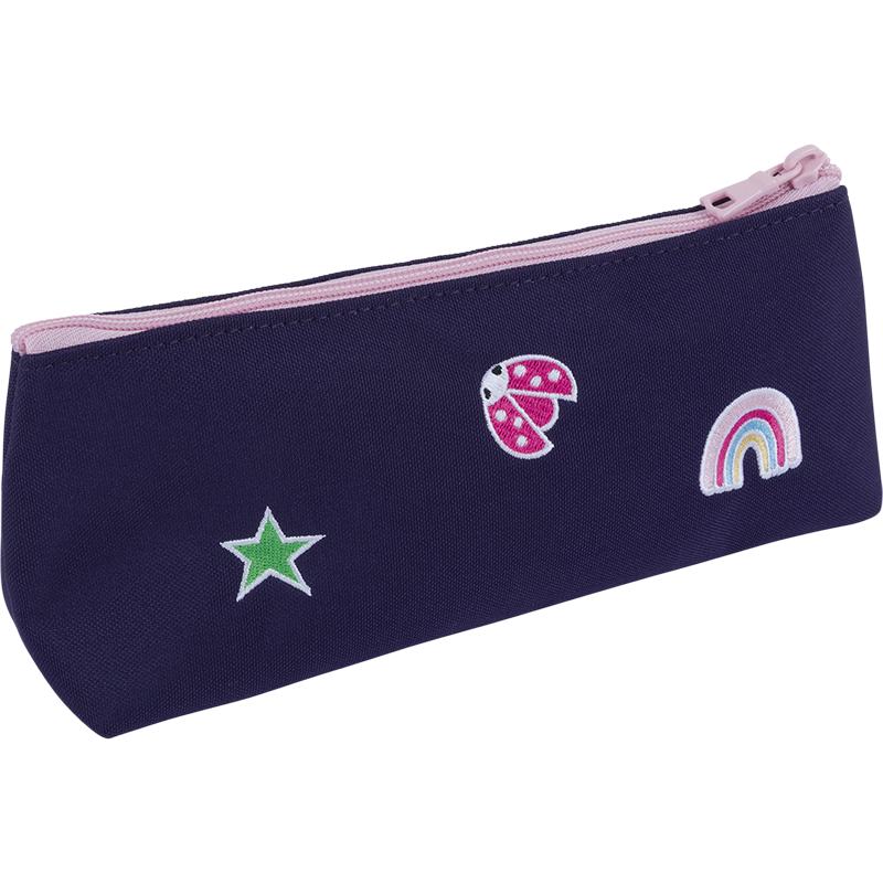 Trousse Joy violette Tann’s - 21 cm