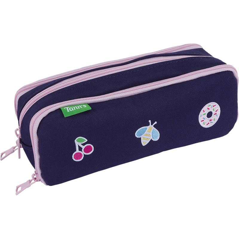 Trousse Joy violette Tann’s - 22 cm