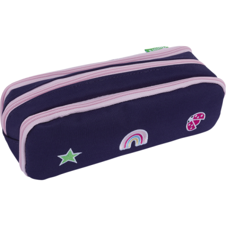 Trousse Joy violette Tann’s - 22 cm