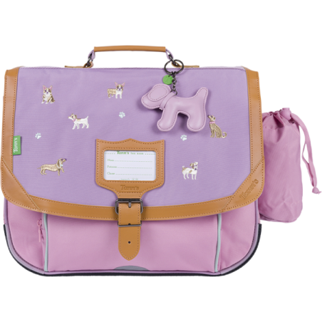 Cartable Mila bicolore Tann’s - 38 cm