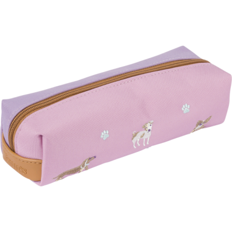 Trousse Mila bicolore Tann’s - 21 cm