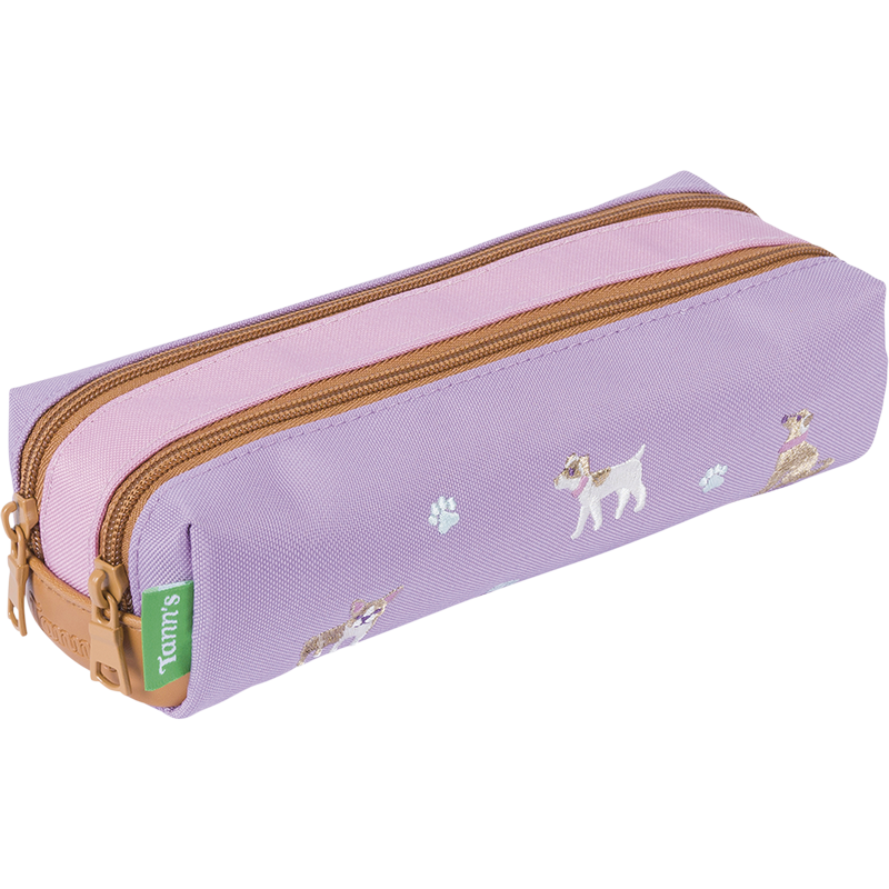 Trousse Mila bicolore Tann’s - 21.5 cm