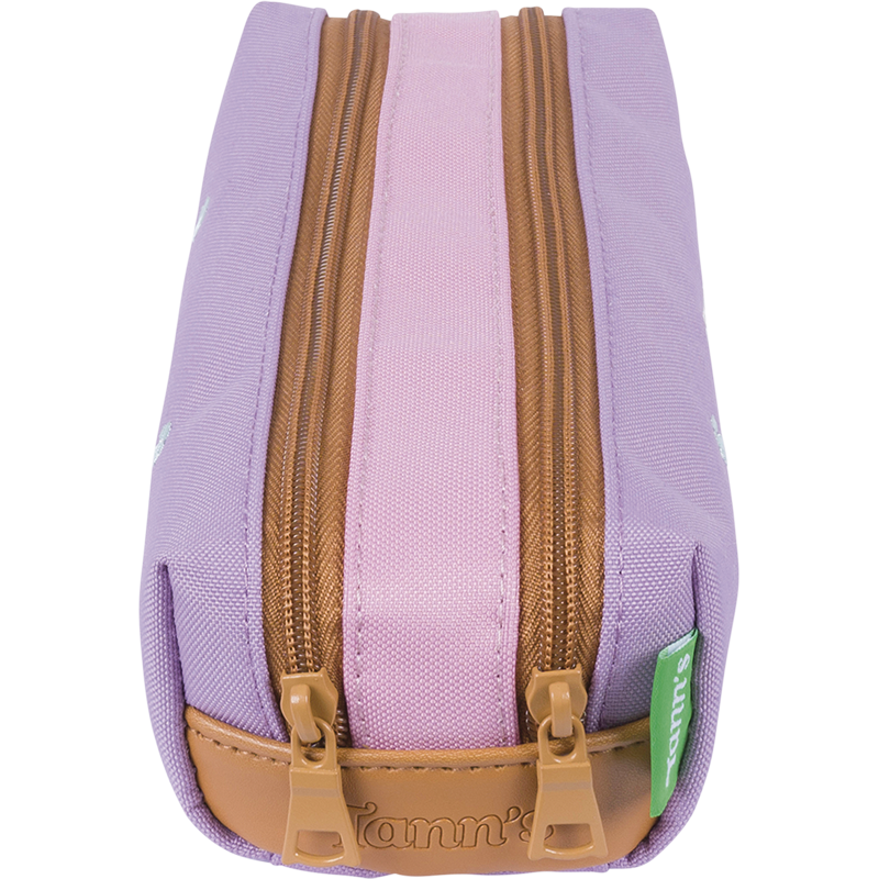 Trousse Mila bicolore Tann’s - 21.5 cm