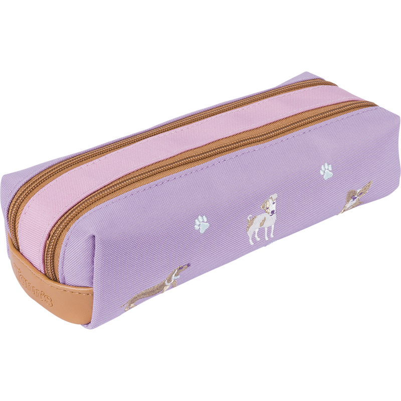 Trousse Mila bicolore Tann’s - 21.5 cm