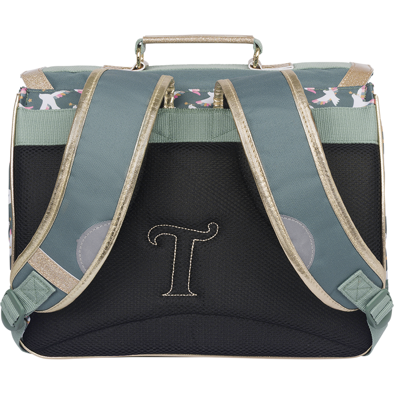 Cartable Noémie vert Tann’s - 35 cm