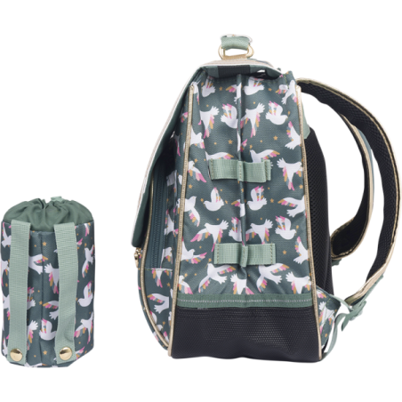 Cartable Noémie vert Tann’s - 38 cm