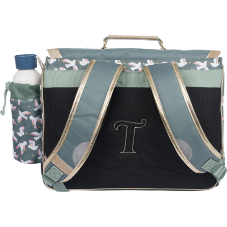 Cartable Noémie vert Tann’s - 38 cm
