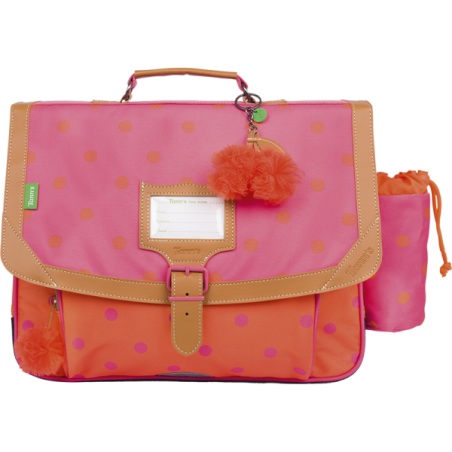 Cartable Sidonie bicolore Tann’s - 38 cm