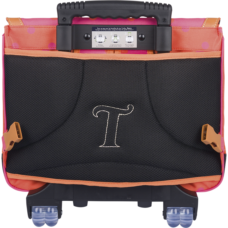 Cartable trolley Sidonie bicolore Tann’s - 38 cm