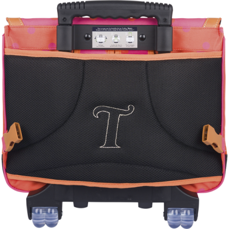 Cartable trolley Sidonie bicolore Tann’s - 38 cm