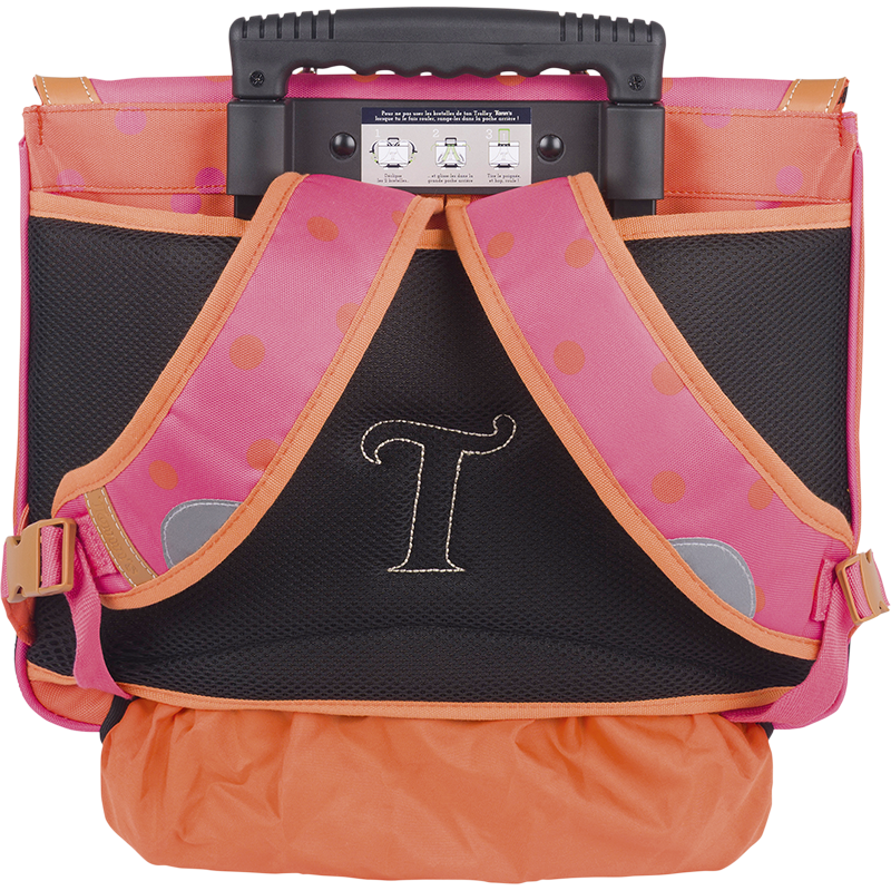 Cartable trolley Sidonie bicolore Tann’s - 38 cm