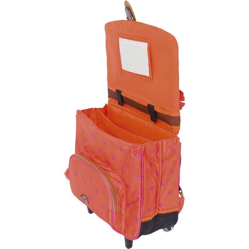 Cartable trolley Sidonie bicolore Tann’s - 38 cm