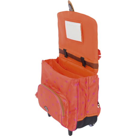 Cartable trolley Sidonie bicolore Tann’s - 38 cm