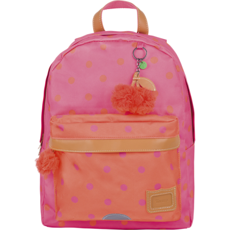 Sac à dos Sidonie bicolore Tann’s - 31 cm
