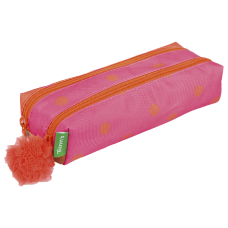 Trousse Sidonie bicolore Tann’s - 21.5 cm