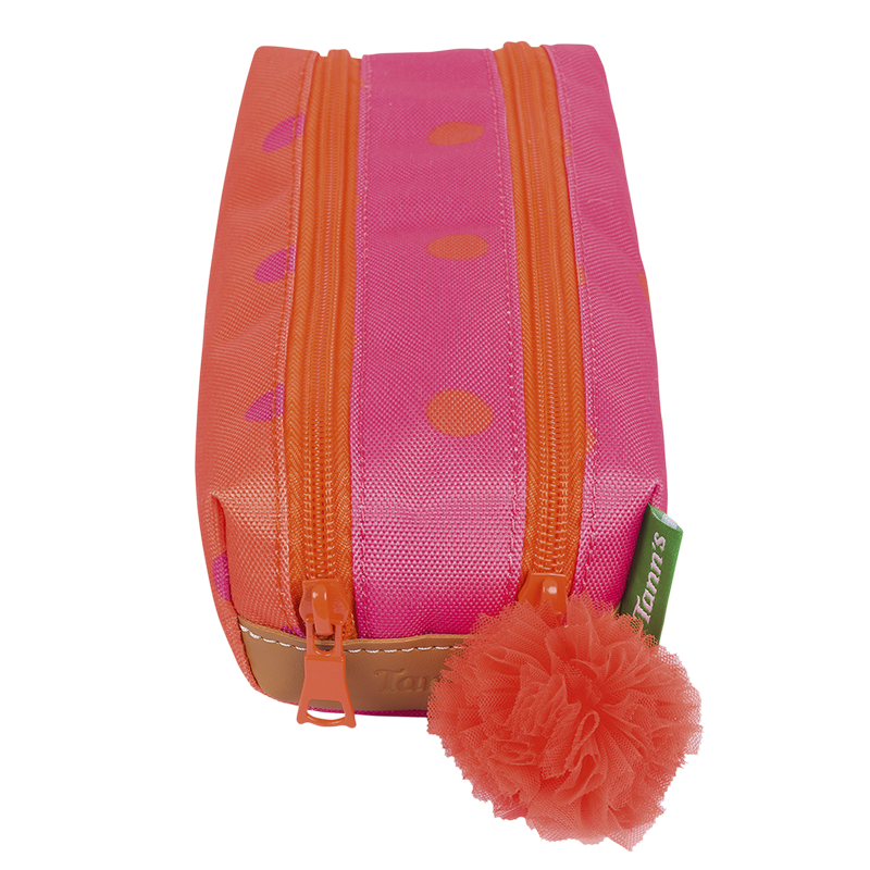 Trousse Sidonie bicolore Tann’s - 21.5 cm