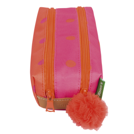 Trousse Sidonie bicolore Tann’s - 21.5 cm
