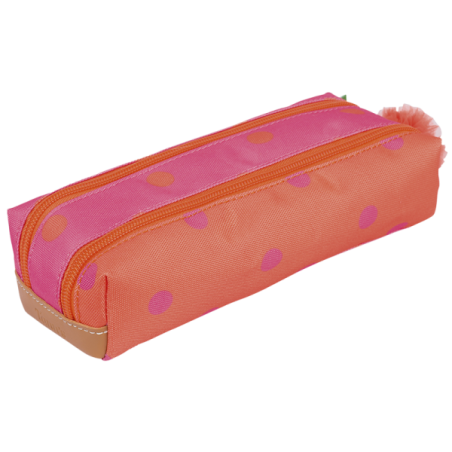 Trousse Sidonie bicolore Tann’s - 21.5 cm