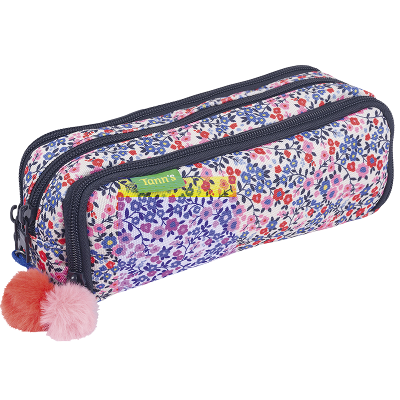 Trousse Antonia bleu Tann’s - 22 cm
