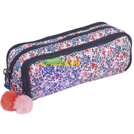 Trousse Antonia bleu Tann’s - 22 cm