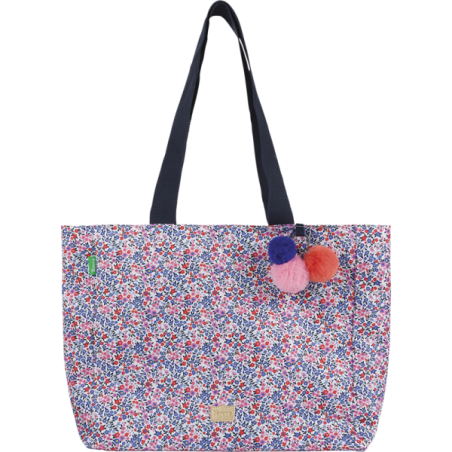 Sac cabas Antonia bleu Tann’s - 40 cm