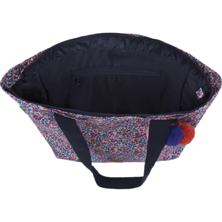 Sac cabas Antonia bleu Tann’s - 40 cm