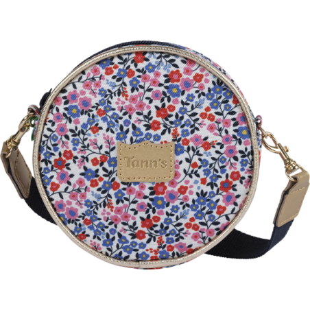 Mini rond Antonia bleu Tann’s - 17 cm