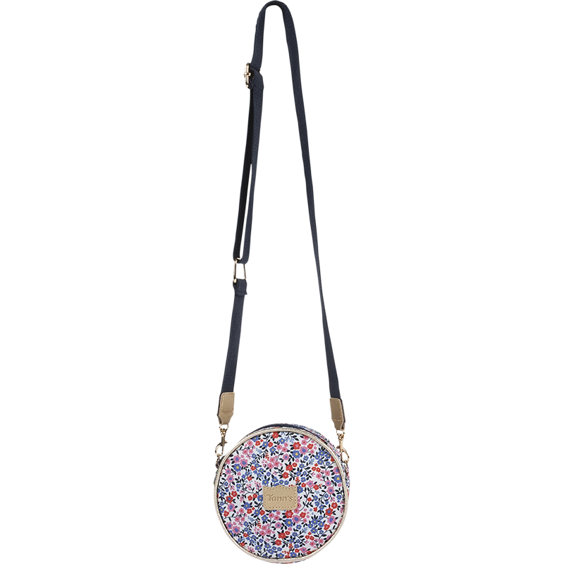 Mini rond Antonia bleu Tann’s - 17 cm