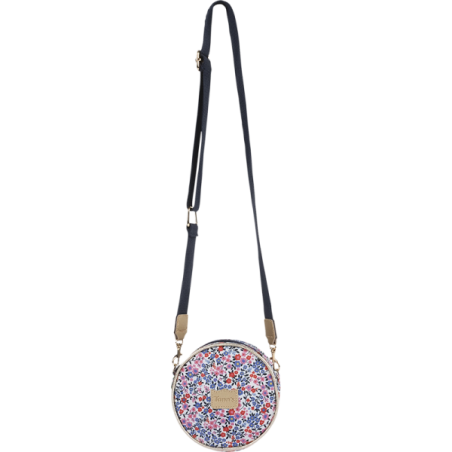 Mini rond Antonia bleu
