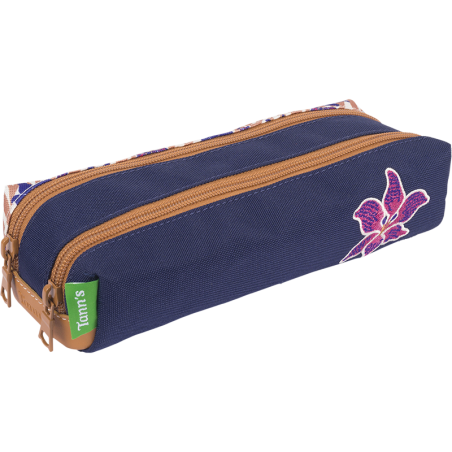 Trousse Maïna violette Tann’s - 21.5 cm