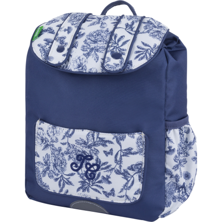 Sac à dos Toile de Jouy Marine Tann's x Tartine et Chocolat Tann’s - 22 cm