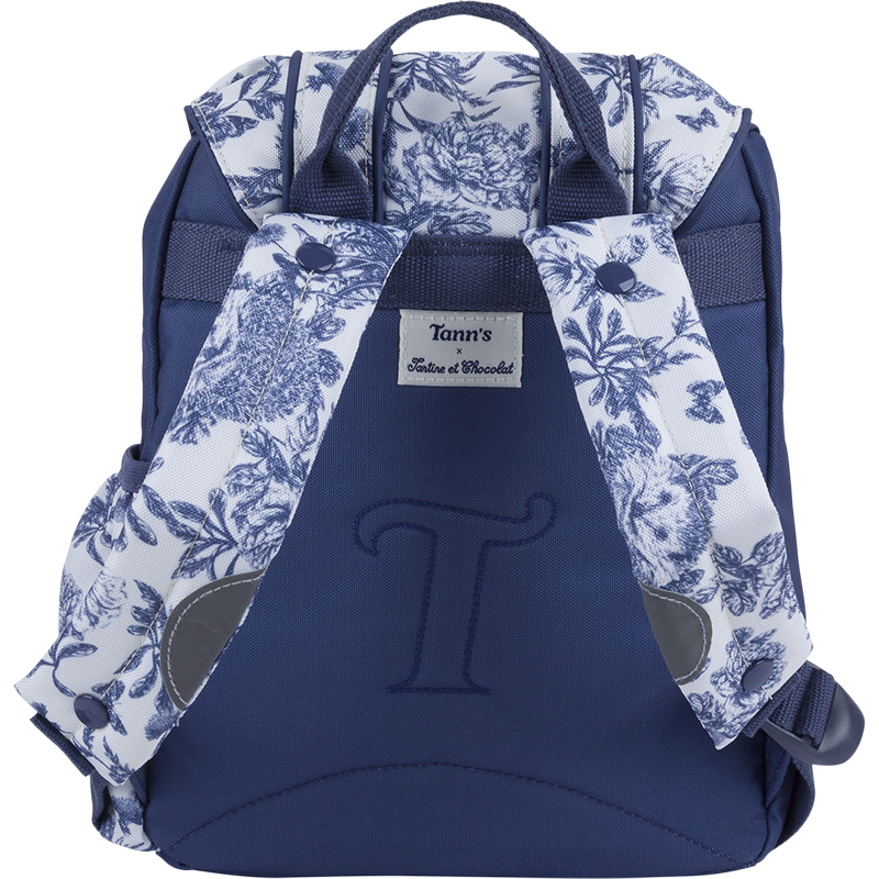 Sac à dos Toile de Jouy Marine Tann's x Tartine et Chocolat Tann’s - 22 cm