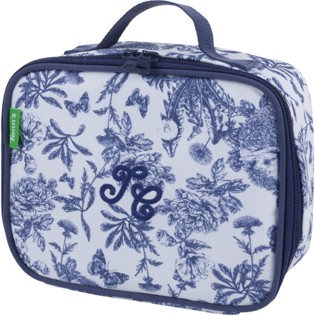 Boîte à goûter Toile de Jouy Marine Tann's x Tartine et Chocolat Tann’s - 20 cm