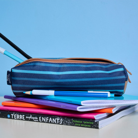 Trousse Titouan bleue Tann's x Armor Lux Tann’s - 21.5 cm