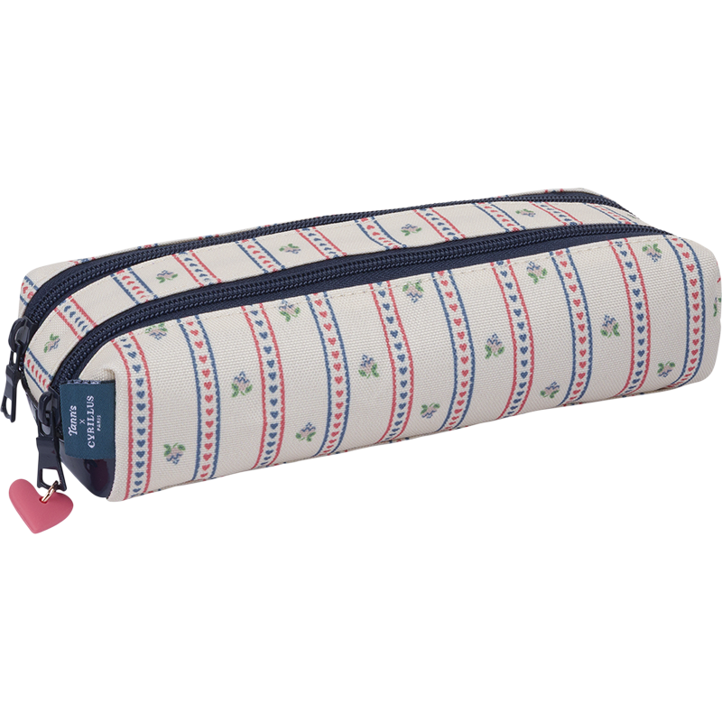 Trousse Clara marine Tann's x Cyrillus Tann’s - 21,5 cm