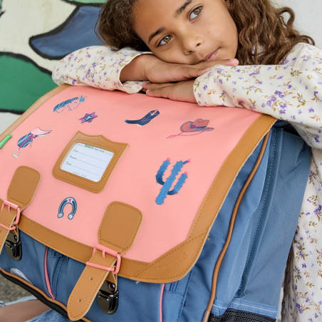 Cartable Jane bicolore